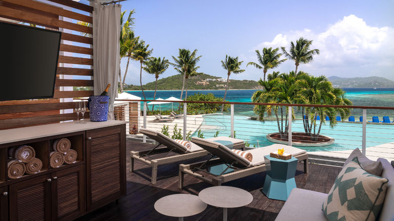 Ritz Carlton St Thomas Pool Cabana